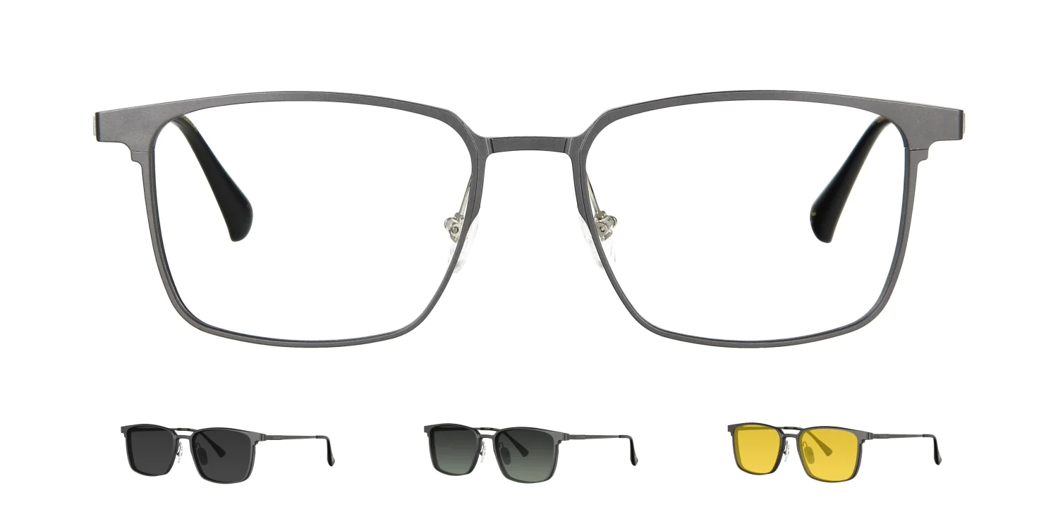 Oprawa z nakładkami clip-on TONNY 0055C1SET