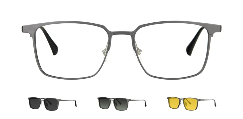 Oprawa z nakładkami clip-on TONNY 0055C1SET