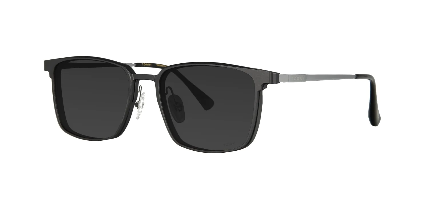 Oprawa z nakładkami clip-on TONNY 0055C3SET Oprawa z nakładkami clip-on TONNY 0055C3SET