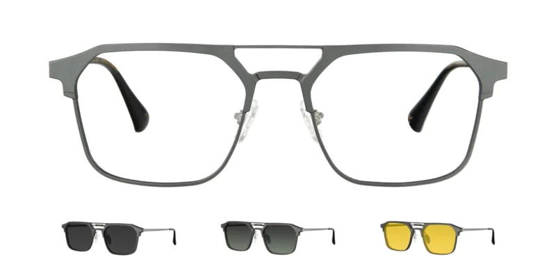 Oprawa z nakładkami clip-on TONNY 0056C1SET