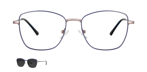 Oprawa z nakładką clip-on TONNY 0051C2 Oprawa z nakładką clip-on TONNY 0051C2