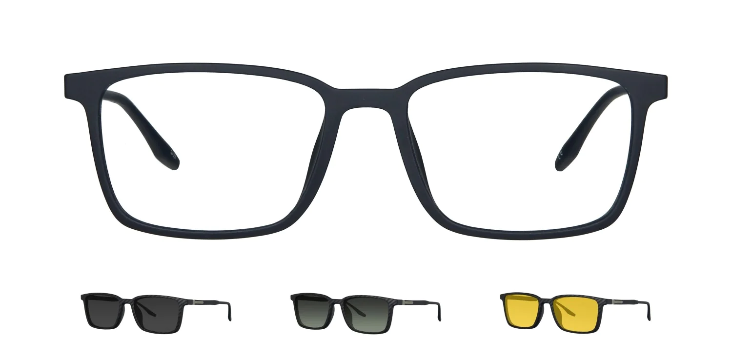 Oprawa z nakładkami clip-on TONNY 0071C2SET