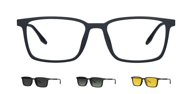 Oprawa z nakładkami clip-on TONNY 0071C2SET