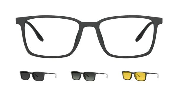 Oprawa z nakładkami clip-on TONNY 0071C3SET Oprawa z nakładkami clip-on TONNY 0071C3SET