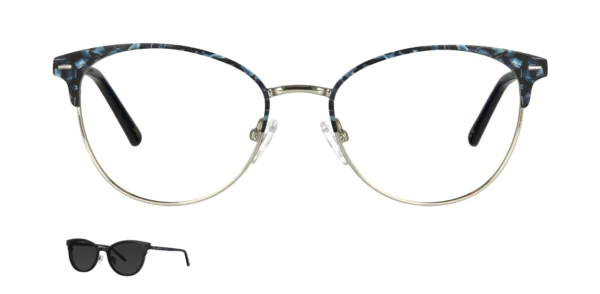 Oprawa z nakładką clip-on TONNY 0052C1 Oprawa z nakładką clip-on TONNY 0052C1