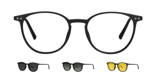 Oprawa z nakładkami clip-on TONNY 0061C1SET Oprawa z nakładkami clip-on TONNY 0061C1SET