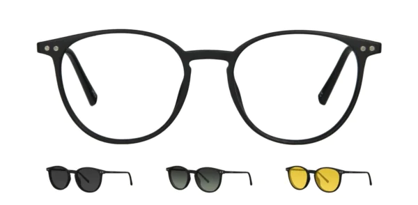 Oprawa z nakładkami clip-on TONNY 0061C1SET Oprawa z nakładkami clip-on TONNY 0061C1SET