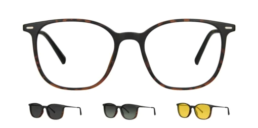 Oprawa z nakładkami clip-on TONNY 0063C3SET Oprawa z nakładkami clip-on TONNY 0063C3SET