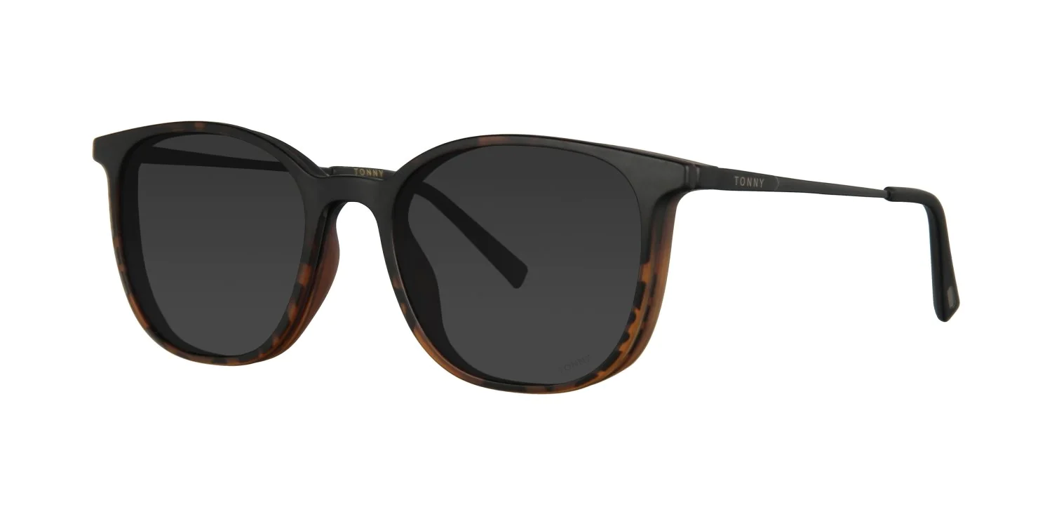 Oprawa z nakładkami clip-on TONNY 0063C3SET Oprawa z nakładkami clip-on TONNY 0063C3SET