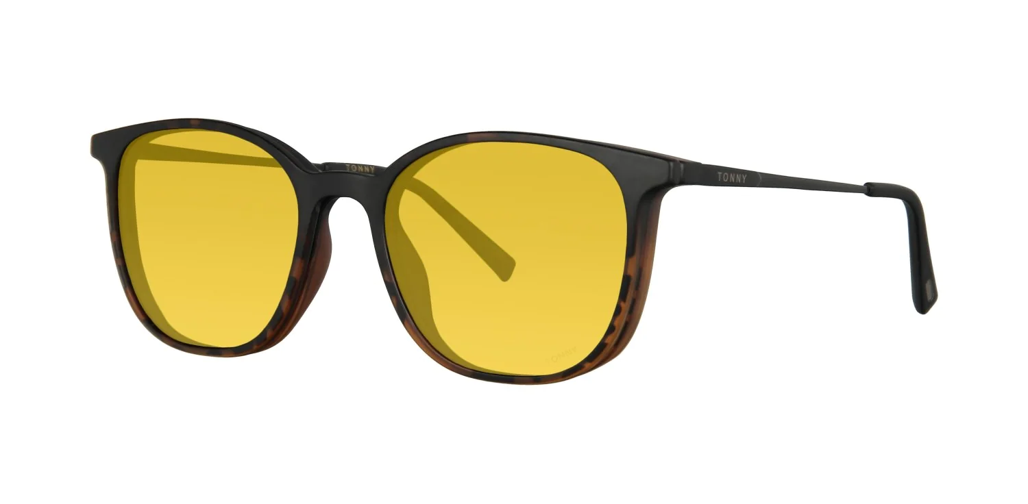 Oprawa z nakładkami clip-on TONNY 0063C3SET Oprawa z nakładkami clip-on TONNY 0063C3SET