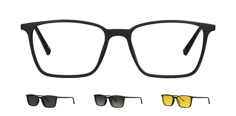 Oprawa z nakładkami clip-on TONNY 0070C1SET