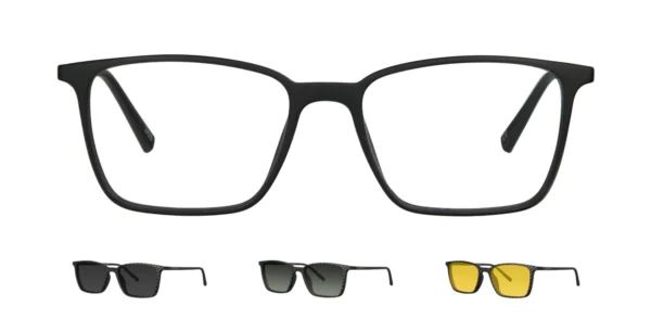 Oprawa z nakładkami clip-on TONNY 0070C2SET Oprawa z nakładkami clip-on TONNY 0070C2SET