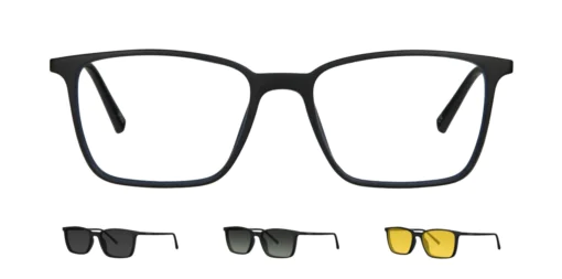 Oprawa z nakładkami clip-on TONNY 0070C3SET Oprawa z nakładkami clip-on TONNY 0070C3SET