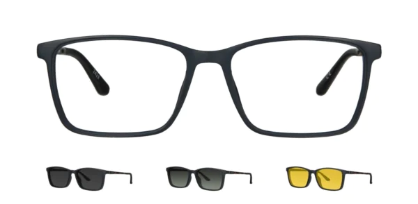 Oprawa z nakładkami clip-on TONNY 0072C1SET Oprawa z nakładkami clip-on TONNY 0072C1SET