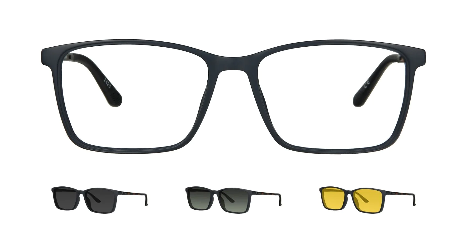 Oprawa z nakładkami clip-on TONNY 0072C1SET