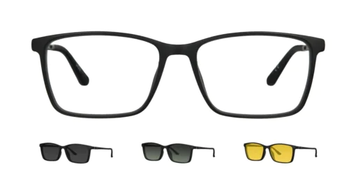 Oprawa z nakładkami clip-on TONNY 0072C3SET Oprawa z nakładkami clip-on TONNY 0072C3SET