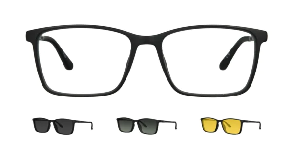 Oprawa z nakładkami clip-on TONNY 0072C3SET Oprawa z nakładkami clip-on TONNY 0072C3SET