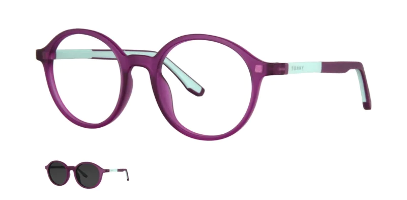 Oprawa z nakładką clip-on TONNY KIDS 0158C1