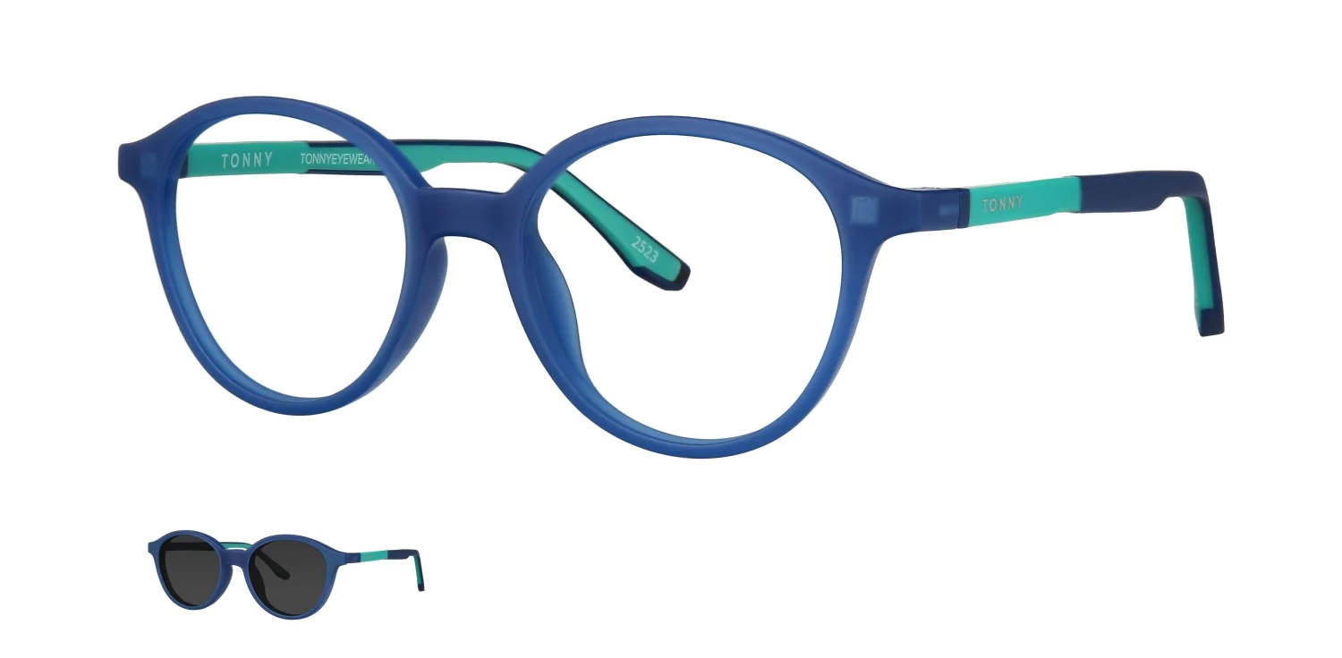 Oprawa z nakładką clip-on TONNY KIDS 0161C3
